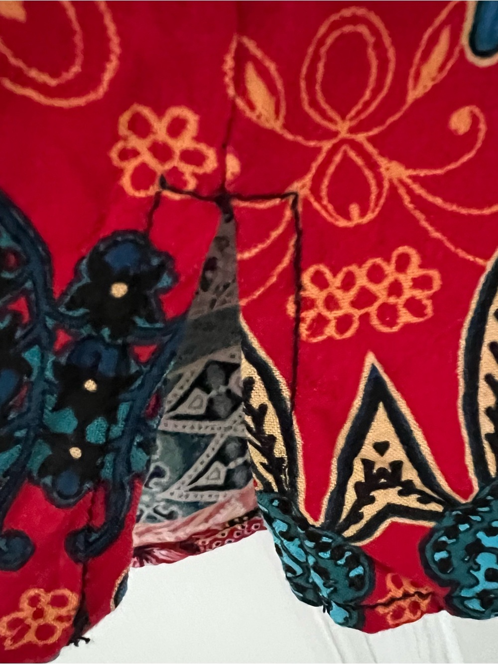 Laurel Grey Boho Tassel Shirt - Picture 5 of 8